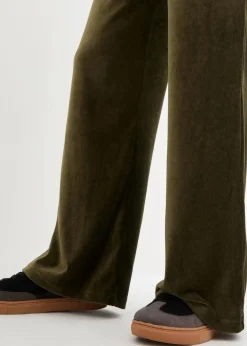 Weite Schlupfhose in Cordoptik