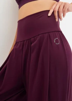 Weite Sporthose mit umklappbaren Bund