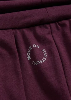 Weite Sporthose mit umklappbaren Bund