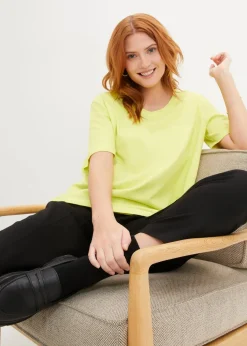 Weites T-Shirt aus Bio-Baumwolle