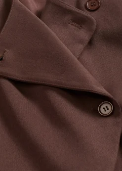 Weste aus fließendem Viskose-Mix