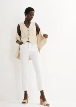 Weste aus reinem Leinen