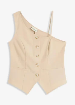 Weste mit Knopfleiste