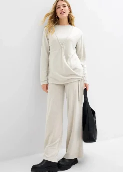 Wickelcardigan in Strickoptik