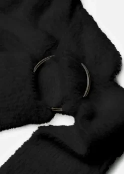 Wickelpullover mit Accessoire