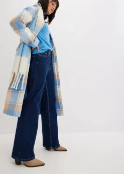 Wide Leg Jeans High Waist, Bio-Baumwolle