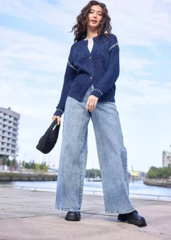 Wide Leg Jeans High Waist