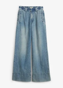 Wide-Leg-Jeans High Waist