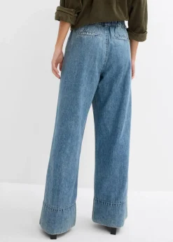 Wide-Leg-Jeans High Waist