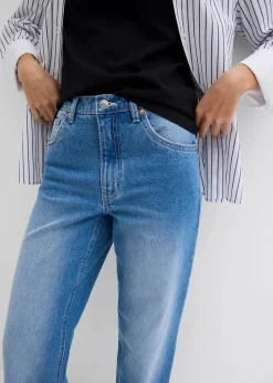 Wide-Leg-Jeans High Waist