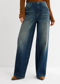 Wide-Leg-Jeans High Waist