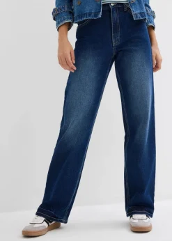 Wide-Leg-Jeans High Waist
