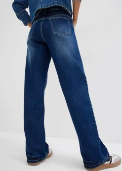 Wide-Leg-Jeans High Waist