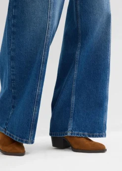 Wide-Leg-Jeans High Waist