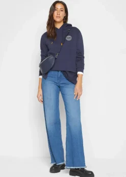 Wide-Leg-Jeans High Waist