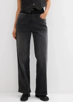 Wide-Leg-Jeans High Waist