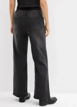 Wide-Leg-Jeans High Waist