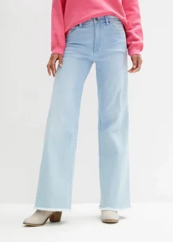 Wide-Leg-Jeans High Waist
