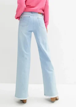 Wide-Leg-Jeans High Waist