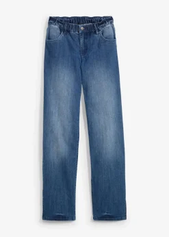 Wide-Leg-Jeans High Waist, Bequembund