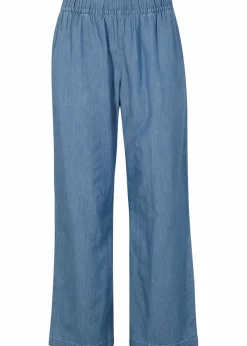 Wide-Leg-Jeans, High Waist, Bequembund