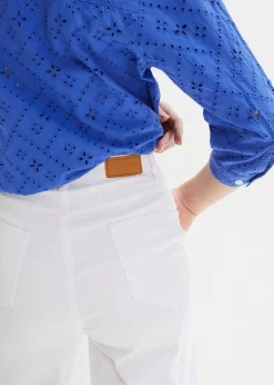 Wide-Leg-Jeans High Waist, Stretch