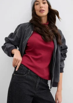 Wide-Leg-Jeans, Mid Waist, Full Length