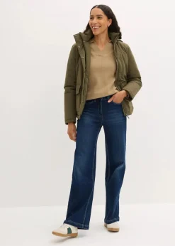 Winterjacke mit aufgesetzen Taschen