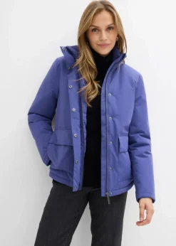 Winterjacke mit aufgesetzen Taschen