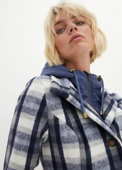 Winter-Mantel, 2in1 Optik