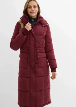 Wintermantel mit seitlichen Reißverschlüssen