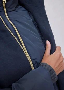 Wollmantel mit Daunen-Innenjacke (2tlg. Set)