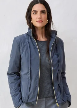 Wollmantel mit Daunen-Innenjacke (2tlg. Set)