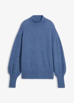 Wollpullover mit Alpakawolle