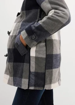 Woll-Umstandsjacke mit Teddyfutter / Tragejacke