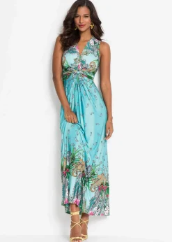 Zauberhaftes Maxikleid mit schönem Muster